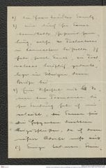 Nachlass Franz Steindachner, Brief (unvollständig) von Höhnel an Franz Steindachner (30.07.1905), Inv.Nr. 230.05, Seite 2